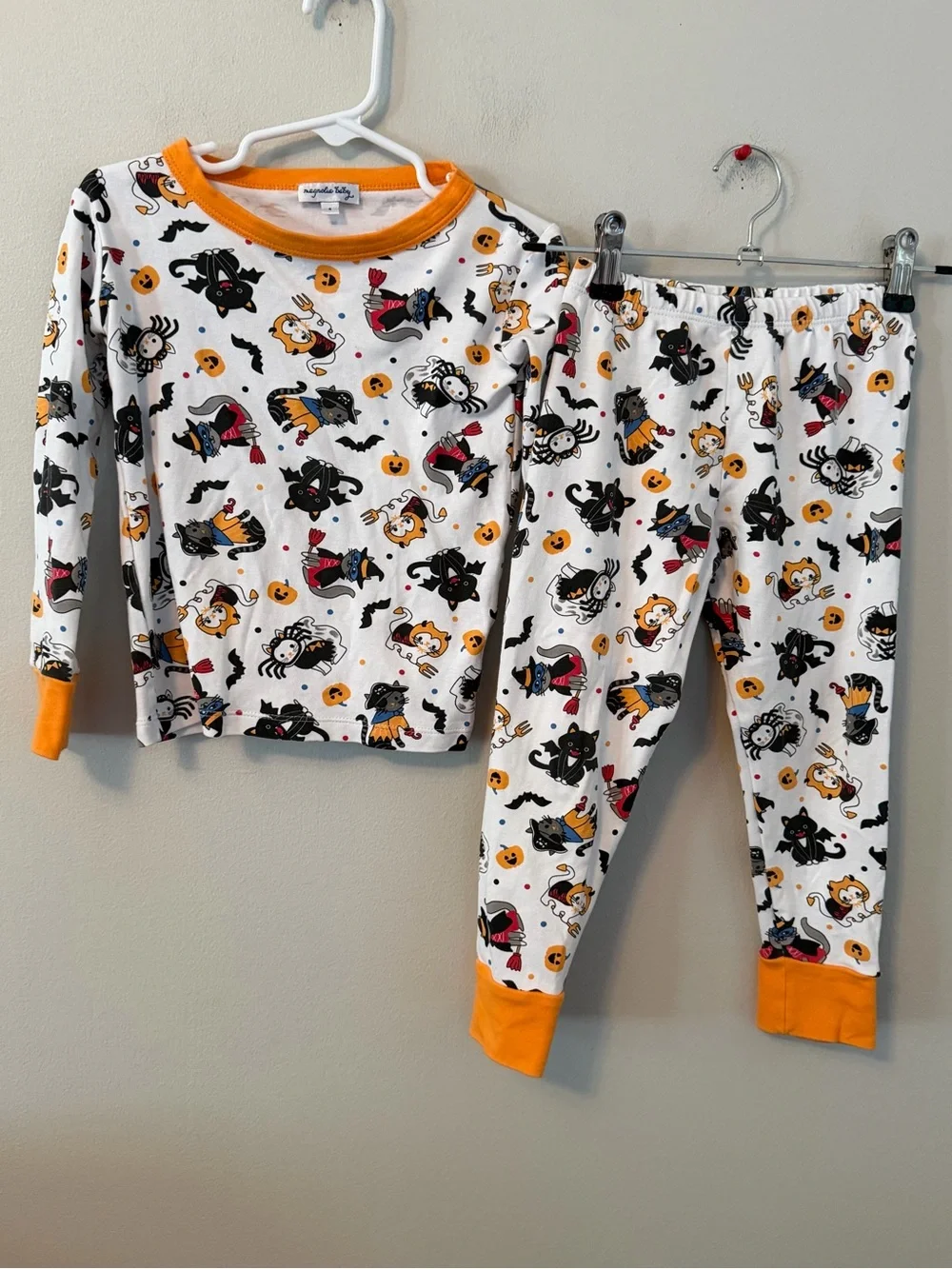 Magnolia Baby Halloween Cat Pajamas